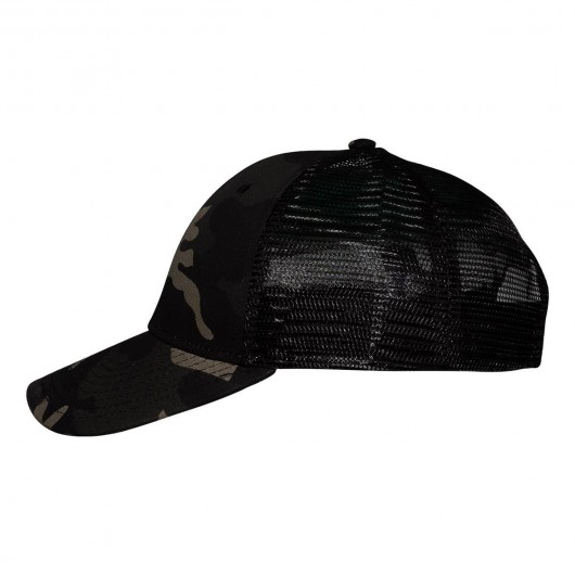 Side Black Camo Caps